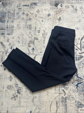 Banana Republic Italian Wool Navy Pants (petite 2)